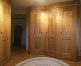 Fully Fitted Bookcases with Large Cupboards